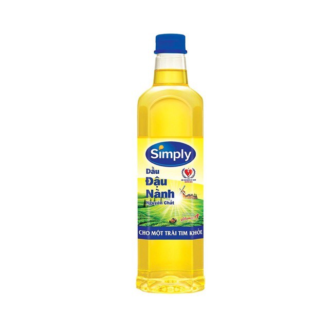 Dầu ăn simply 1l date mới