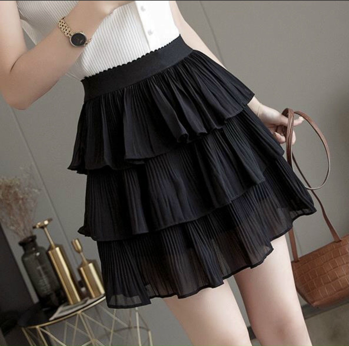 Chân váy 3 tầng