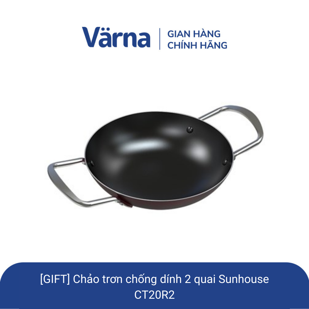 Gift_chảo bầu chống dính sunhouse shg1220r