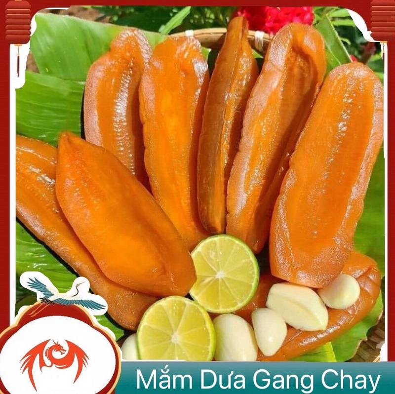 Mắm dưa gang miếng giòn ngon - tú vy food - chay, mặm điều dùng được