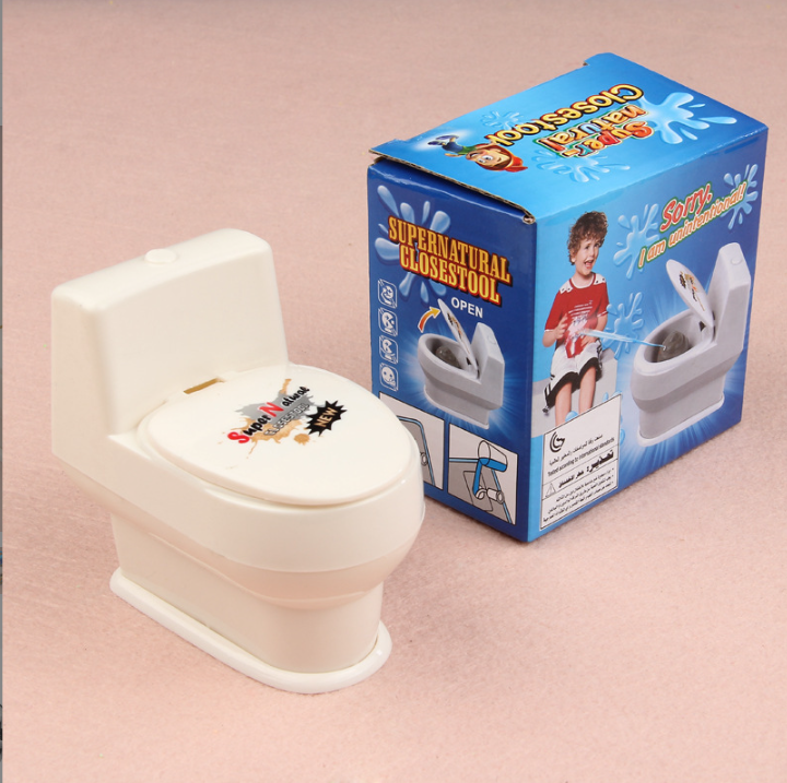 Bộ đồ chơi toilet troll - đồ chơi bắn nước - bồn cầu bắn nước troll - trôn việt nam
