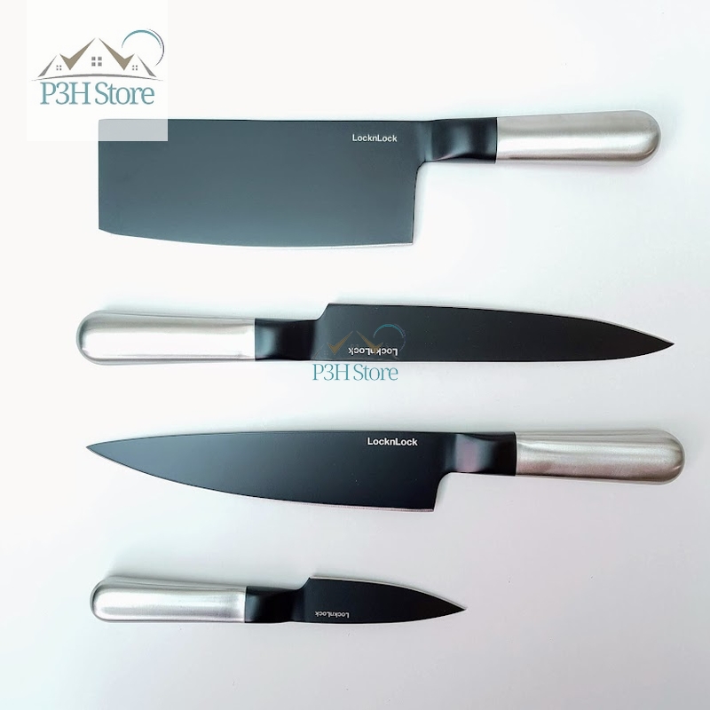 Dao bếp chống dính lock&lock dao chặt thái gọt slicing paring chef knife ckk922 ckk923 ckk924 ckk925