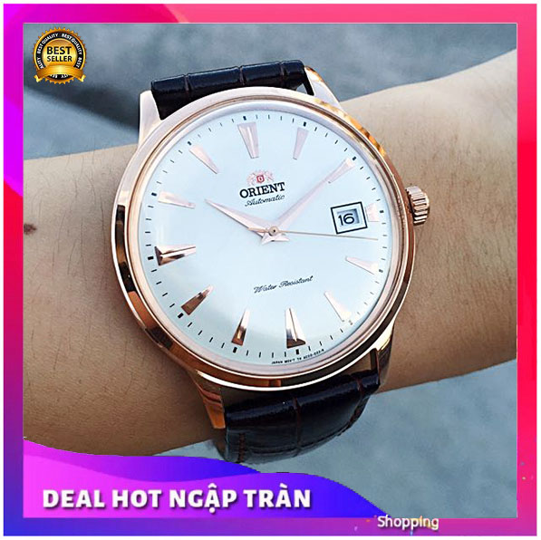 { RẺ VÔ ĐỐI }{ BẢO TÍN ĐỒNG HỒ SHOP SỊN LAZADA }Đồng Hồ Orient Bambino Số Cọc Automatic + Thẻ Bảo Hành { BÁN BUÔN ORIENT SEIKO PATEK SK }