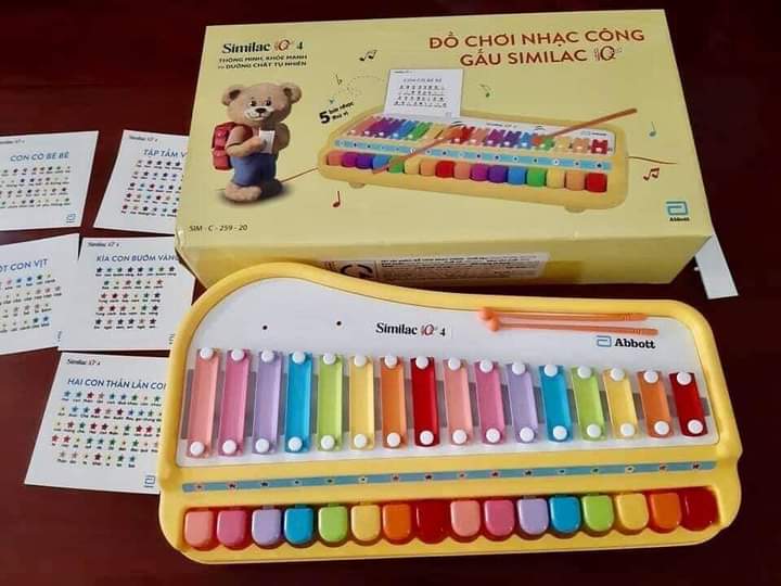 Đồ chơi nhạc công gấu Similac Hàng khuyến mãi của Similac