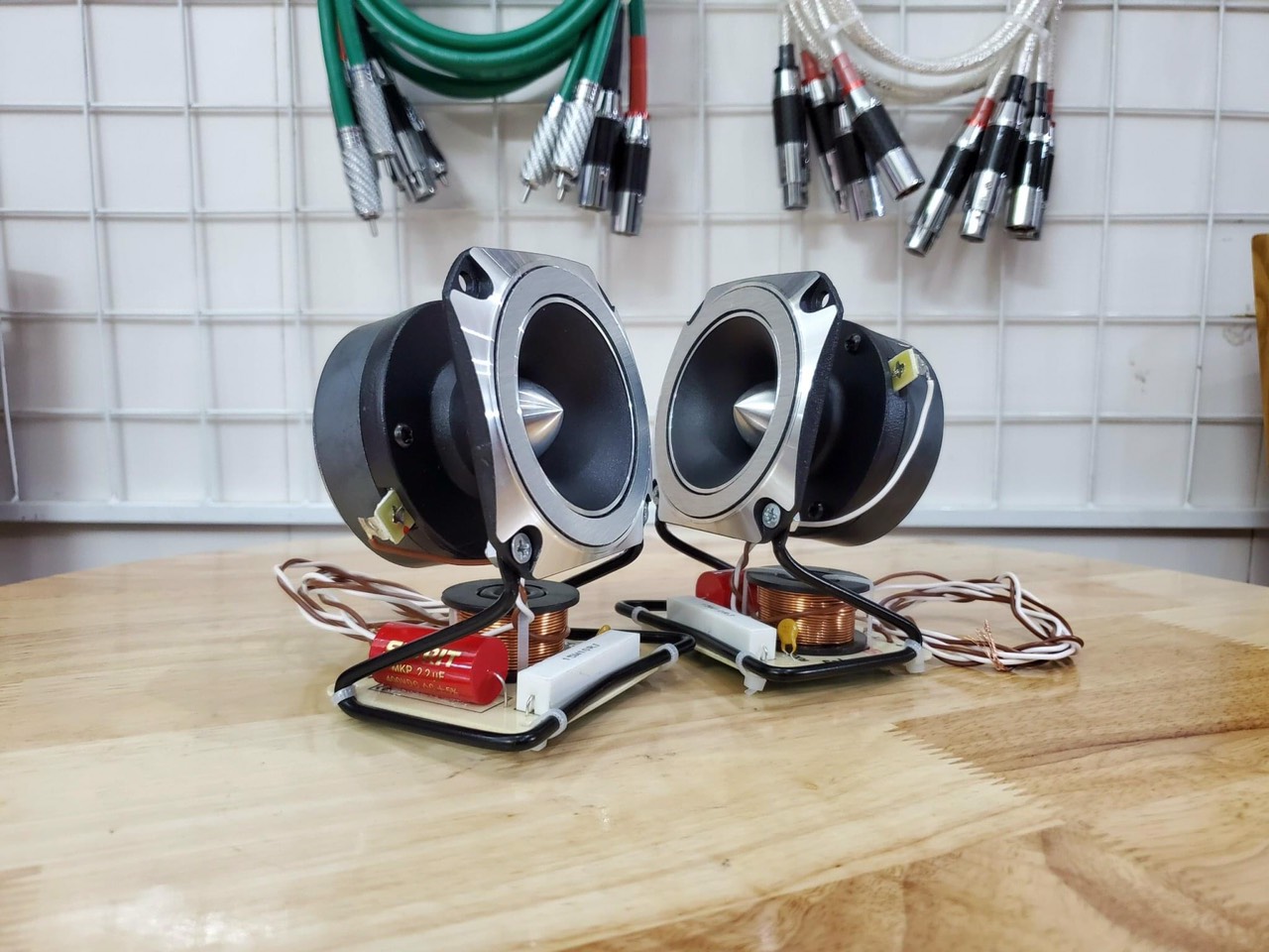 Loa trép củ rời Pioneer P8804 siêu treble titan với phân tần chống cháy cao cấp