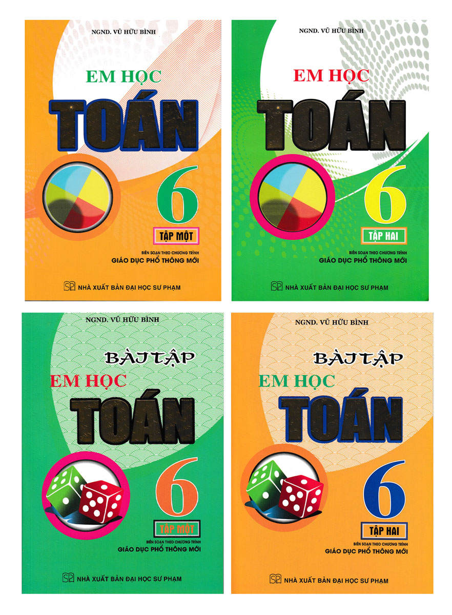 Combo Em Học Toán Lớp 6 + Bài Tập - Theo Chương Trình Giáo Dục Phổ Thông Mới  (Bộ 4 Cuốn) | Lazada.Vn