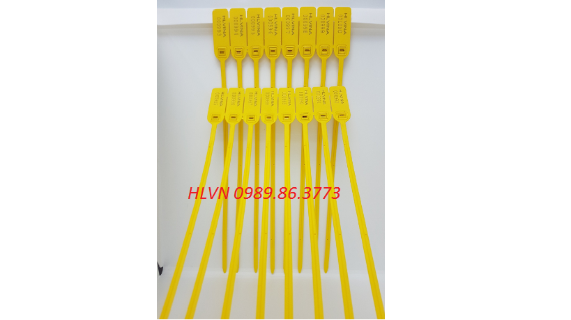 Set 100 seal niêm phong nhựa dẹt HL Vina