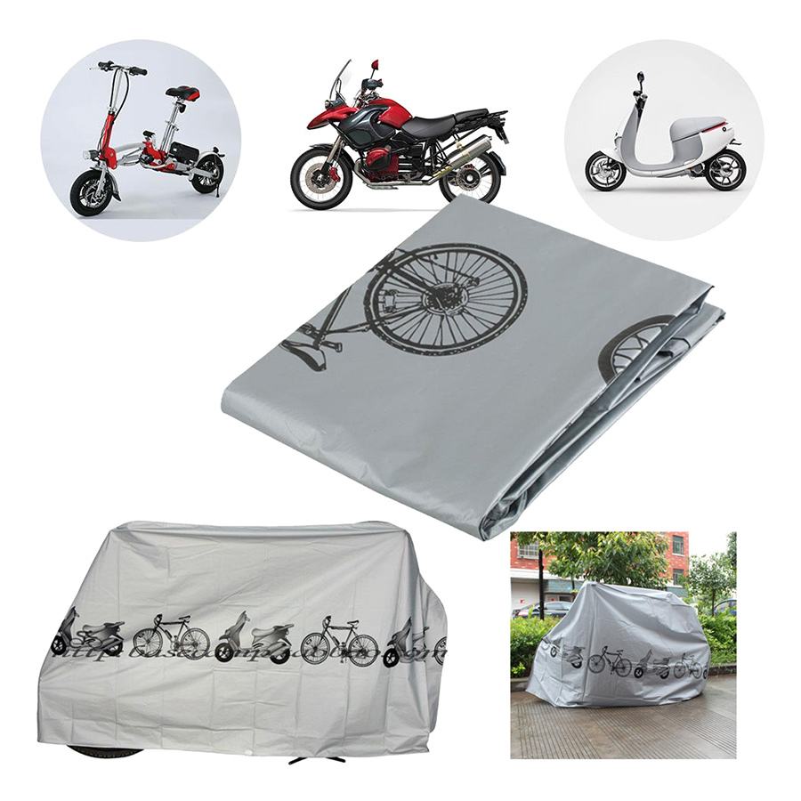 Bạt phủ xe máy chống thấm cao cấp - tấm bạt che xe, áo trùm xe họa tiết cao cấp