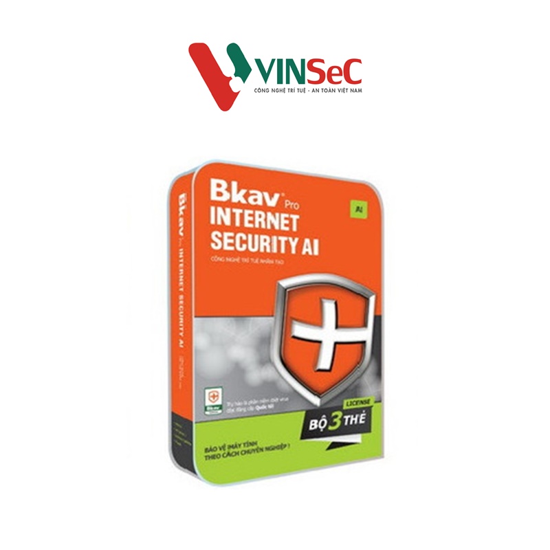 Phần Mềm Diệt Virus BKAV Profressional Internet Security 3 PC 12 Tháng Bảo