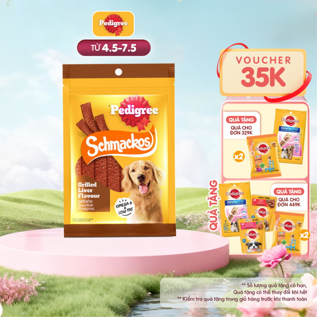Pedigree Schmackos Bánh thưởng cho chó 70g