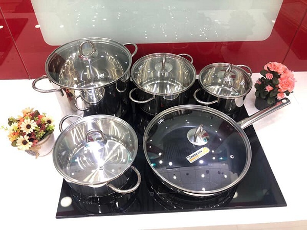 Bộ nồi từ 5 món elo rubin special-quang vinh