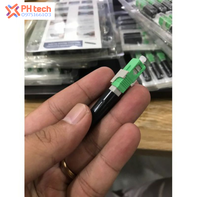 Đầu nối quang fastconnect FC SC/APC GPON fast connector - đầu nối quang nhanh fast connect