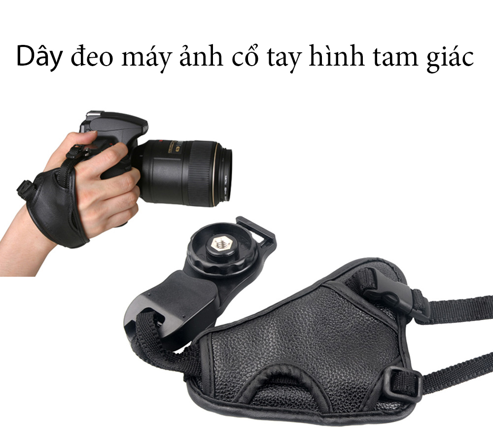 [HCM]Dây Hand Grip đeo cổ tay da PU