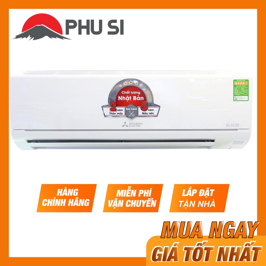 ✅TRẢ GÓP 0% - BẢO HÀNH 2 NĂM - MÁY LẠNH MITSUBISHI ELECTRIC 1.5HP MS/MU-HM35VA