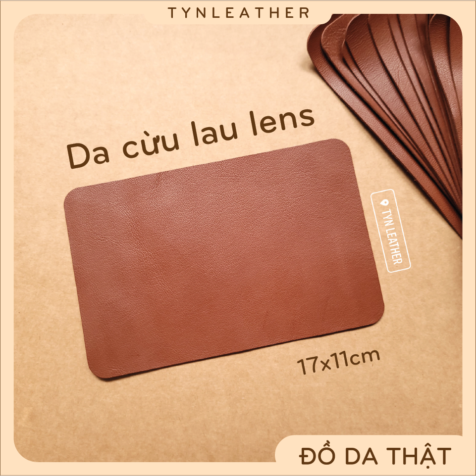 Khăn da cừu vệ sinh lens, lau ống kính máy ảnh, điện thoại