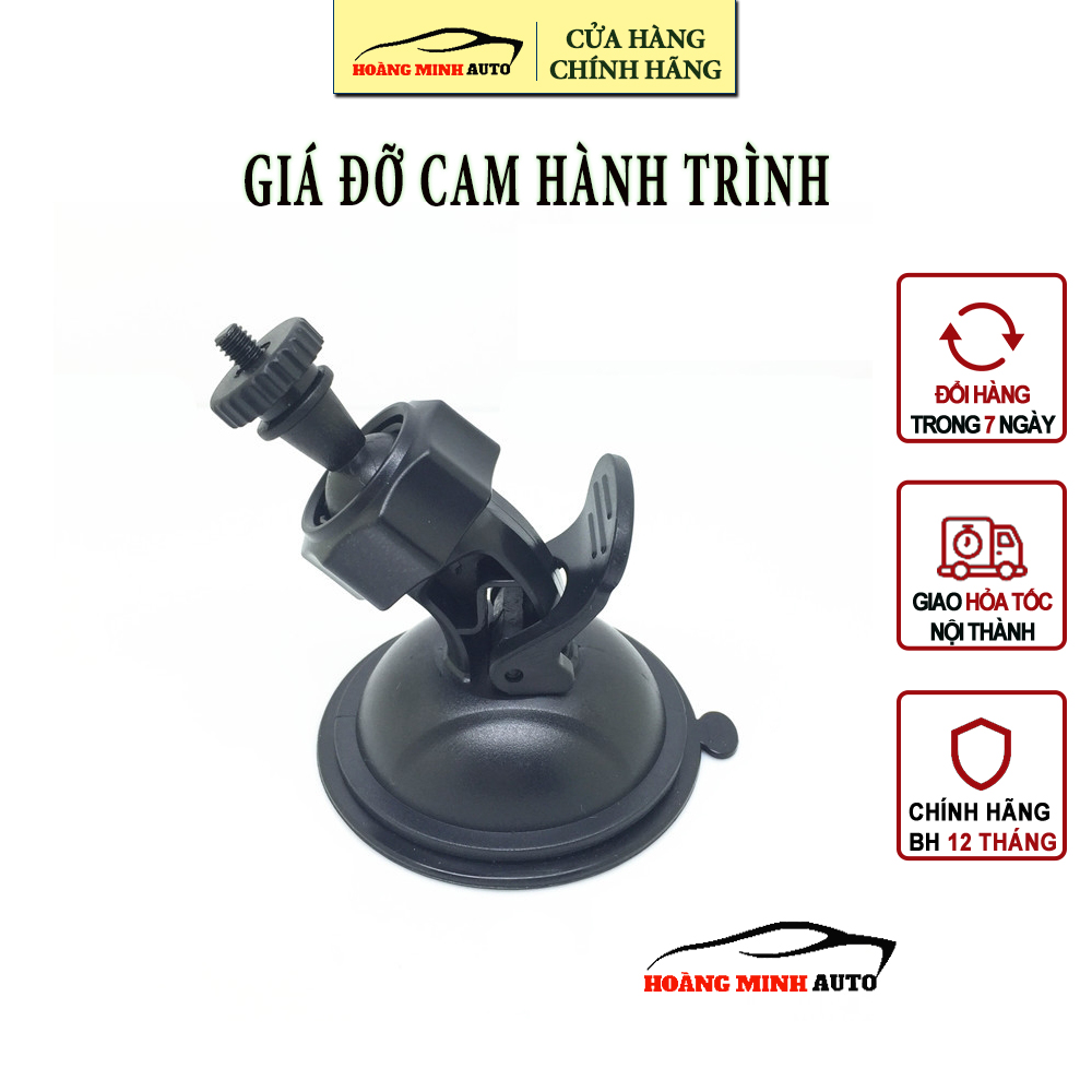 Giá Đỡ Camera Hành Trình Ô tô - Chân đế hút gắn cam