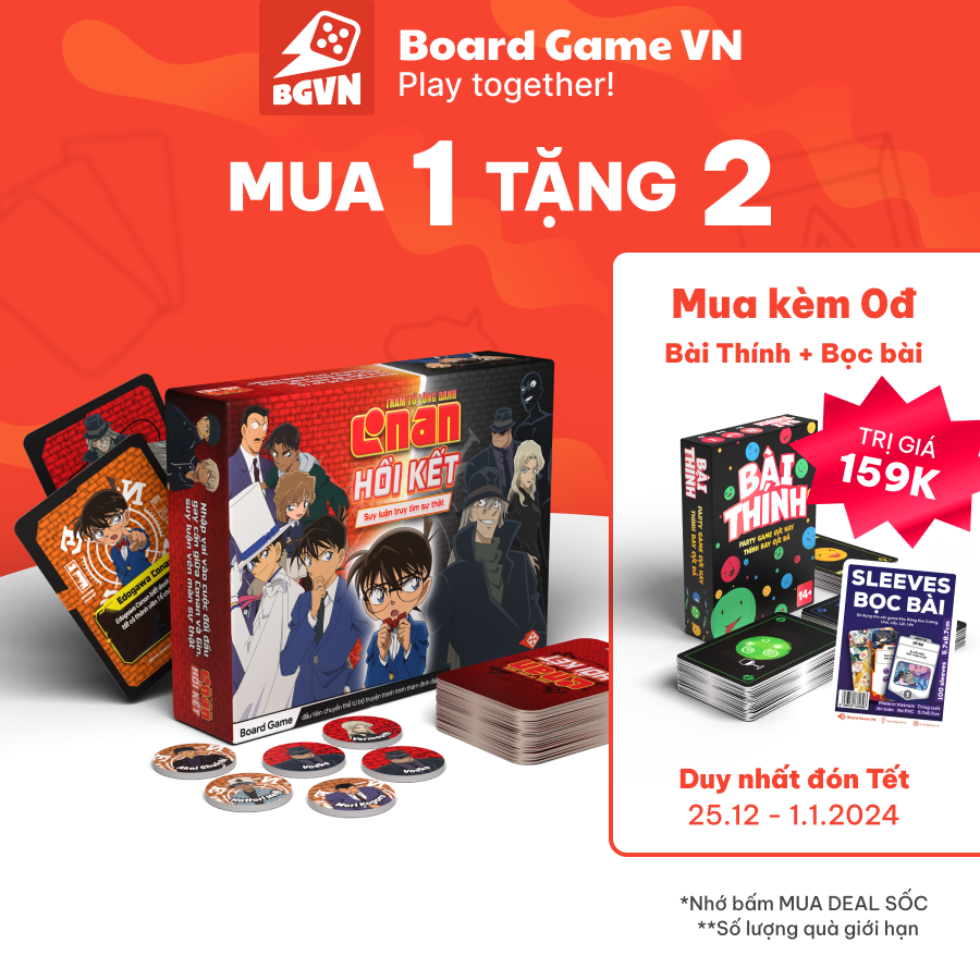 Board Game VN - Hồi Kết - Thám tử lừng danh Conan