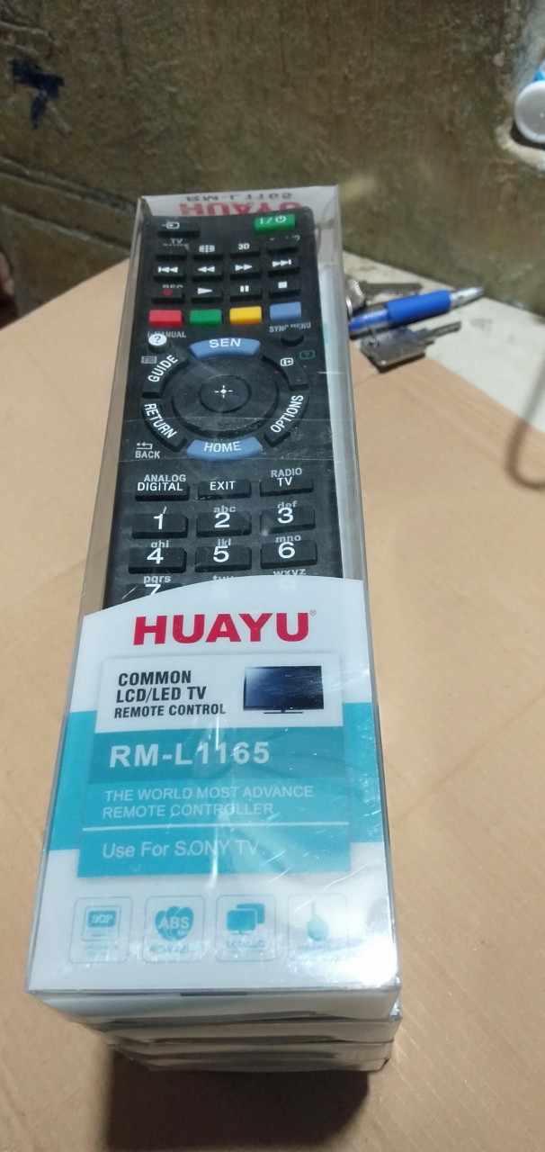 điều khiển tivi sony smart 1165