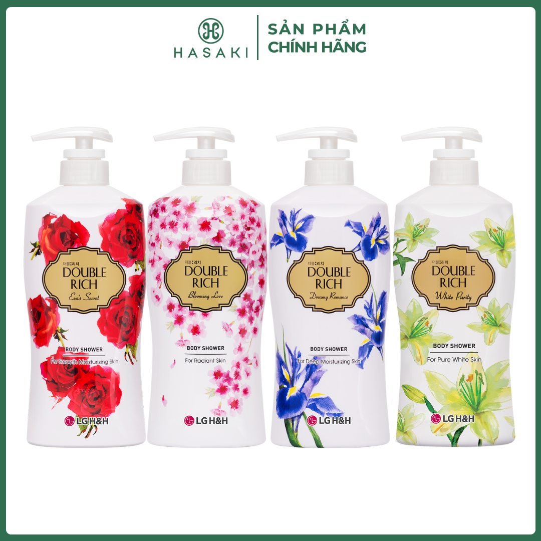 Sữa Tắm Double Rich Hương Hoa Thiên Nhiên Body Shower Hasaki Sản Phẩm Chính Hãng