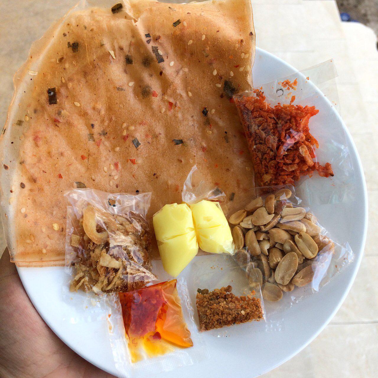 Combo 10 bịch bánh tráng bơ Tây Ninh tôm ruốc hành phi sa tế muối nhuyễn đặc biệt