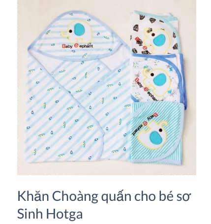 Khăn quấn,choàng,ủ cho bé sơ sinh hotga siêu mềm choàng nắng cho bé ra ngoài