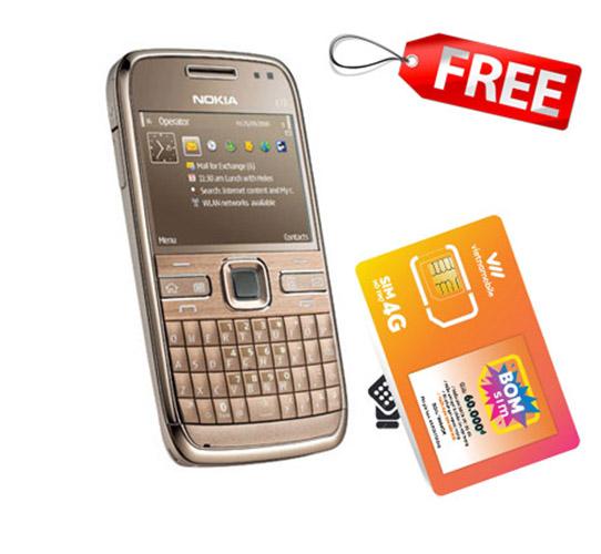 Điện thoại cổ NOKIA E72 giá rẻ tặng sim 4g