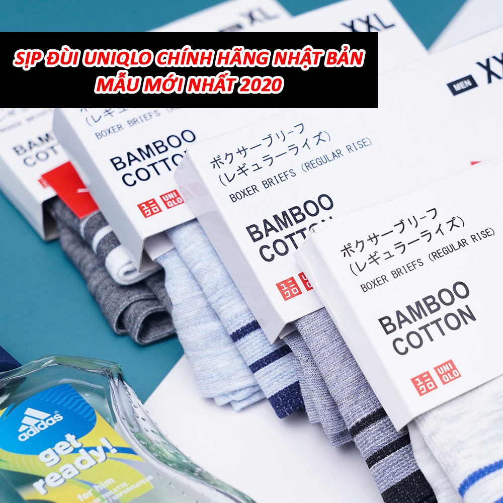 Quần Sịp Đùi Uniqlo Sợi Tre Bamboo chính hãng Nhật Bản
