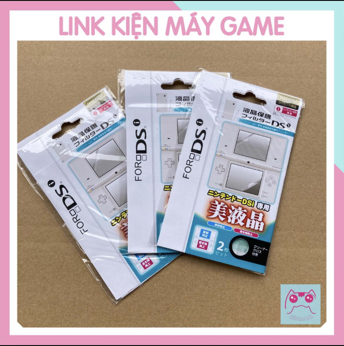 01 miếng dán bảo vệ màn hình lcd chống trầy cho nintendo dsi ndsi