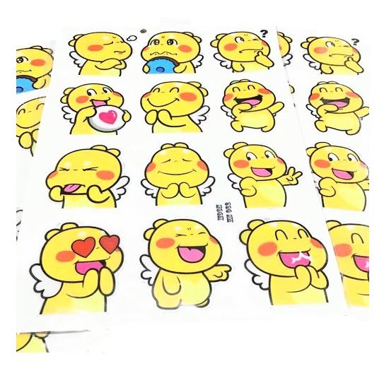 Bộ tem nổi Sticker A4