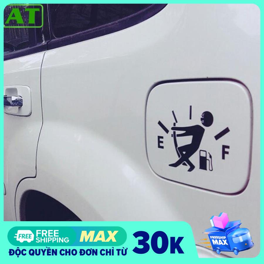 Decal Dán Trang Trí Nắp Bình Xăng Ô Tô Xe Hơi Phong Cách Thể Thao