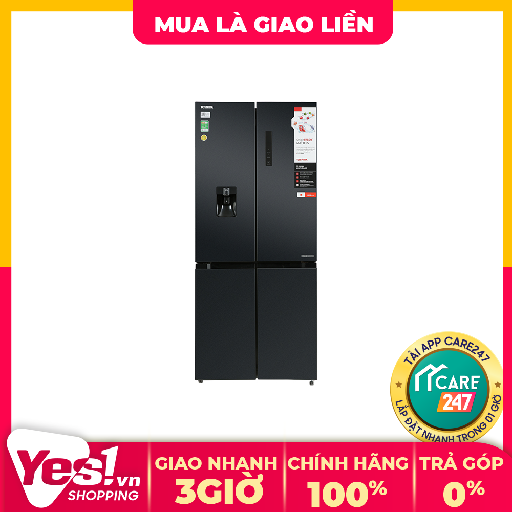 Tủ lạnh Toshiba Inverter 509 lít GR-RF605WI-PMV(06)-MG - Bảo hành chính hãng  - Voucher 10% lên đến 800K