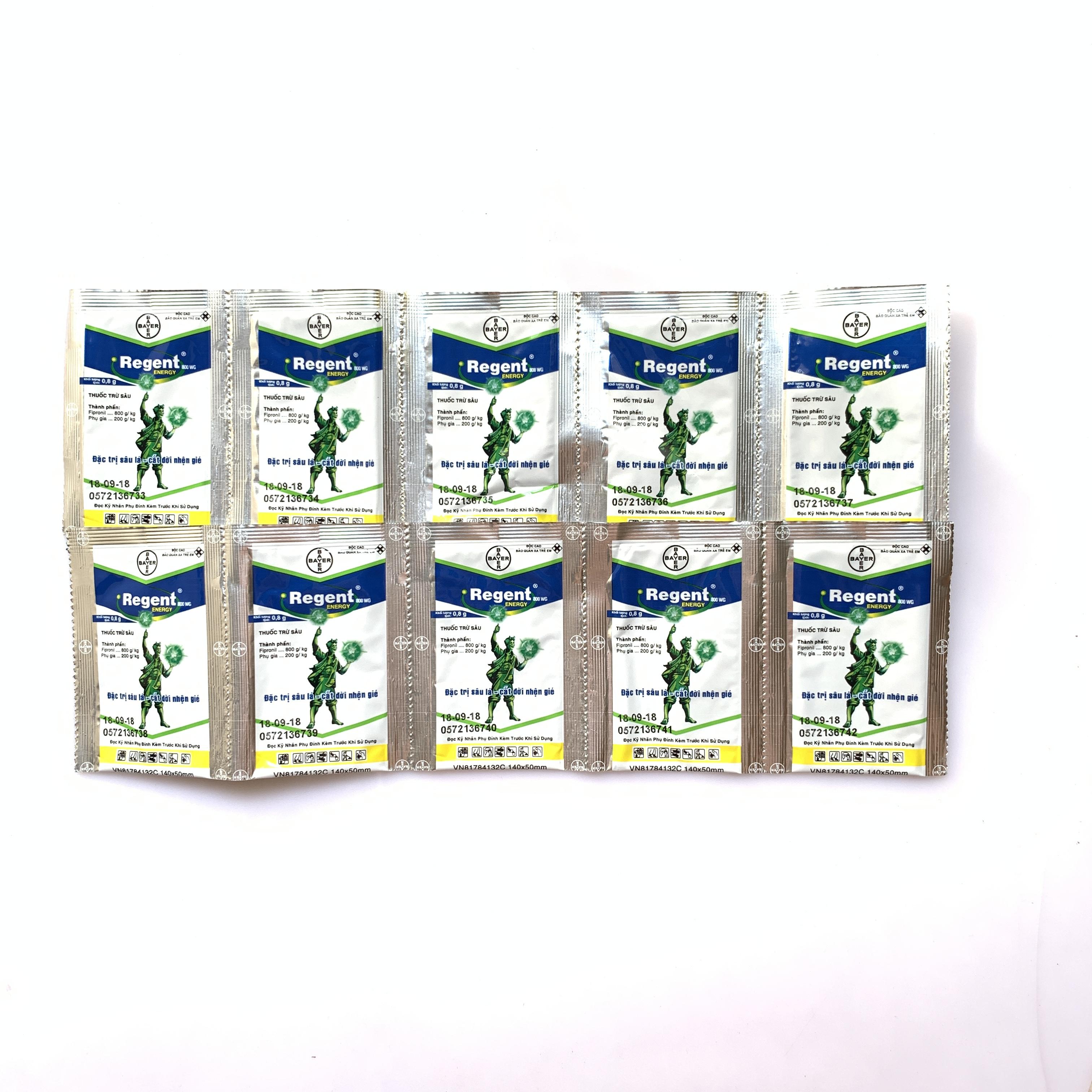 Bộ 10 gói Thuốc Trừ kiến, côn trùng Regent 1g đặc biệt