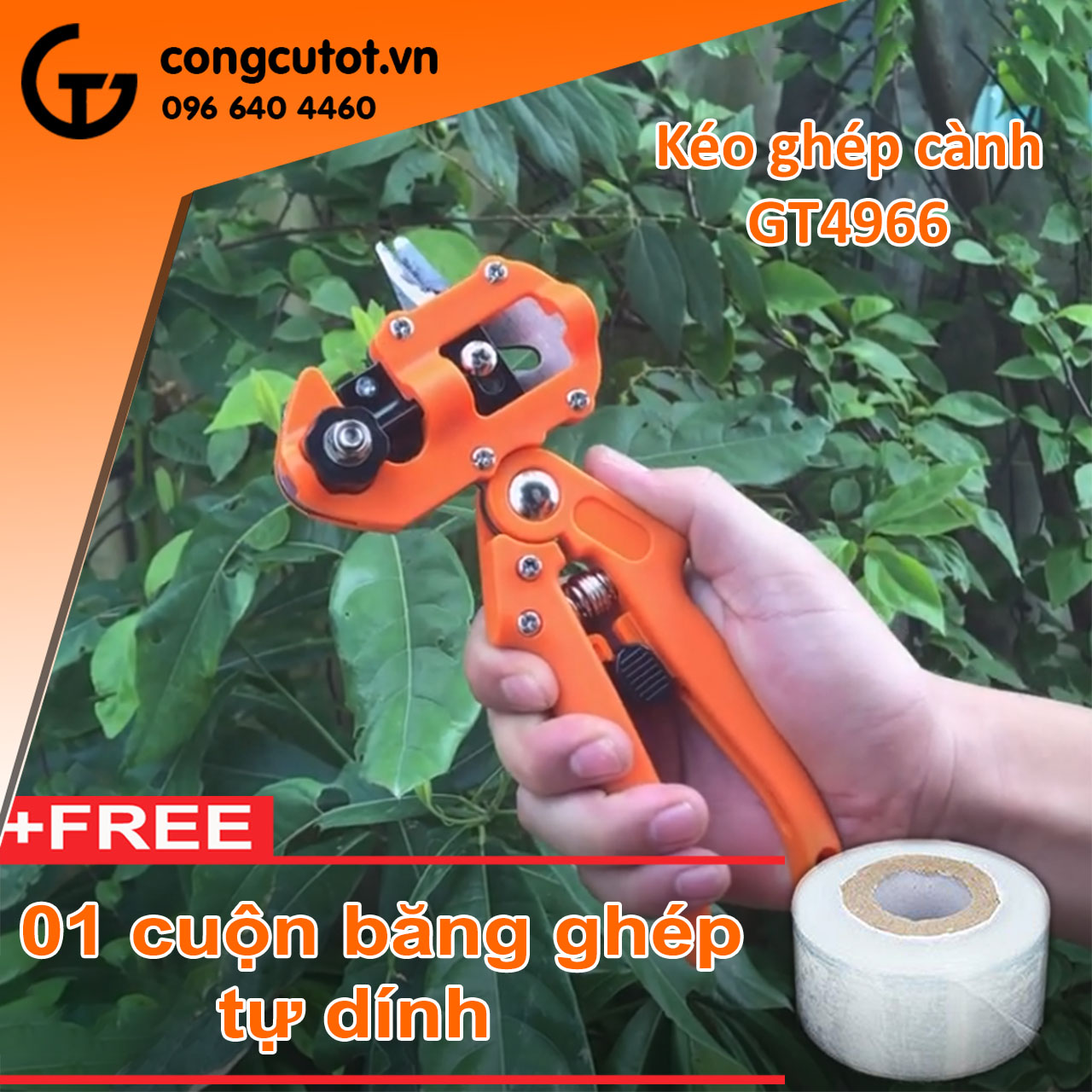 Kéo ghép cây chuyên dụng TẶNG 01 cuộn băng ghép