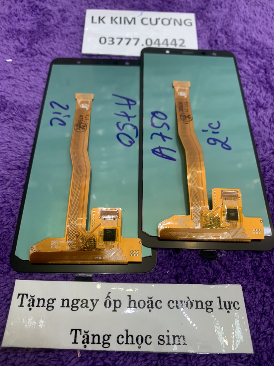 Màn hình thay thế ss a750 - a7 2018 - oled