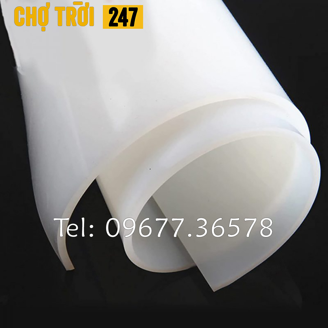 Tấm cao su silicon chịu nhiệt độ dày 5mm, đủ kích thước
