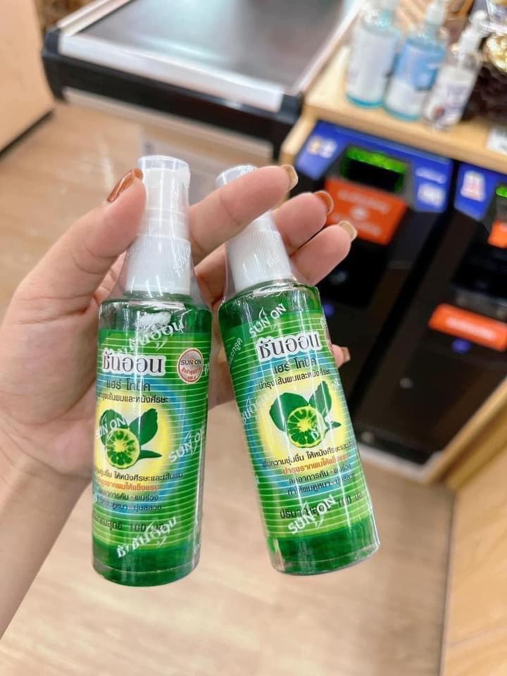 Xịt bưởi kích mọc tóc thái lan