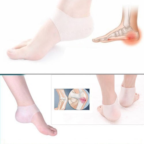 Tất silicon bảo vệ gót chân