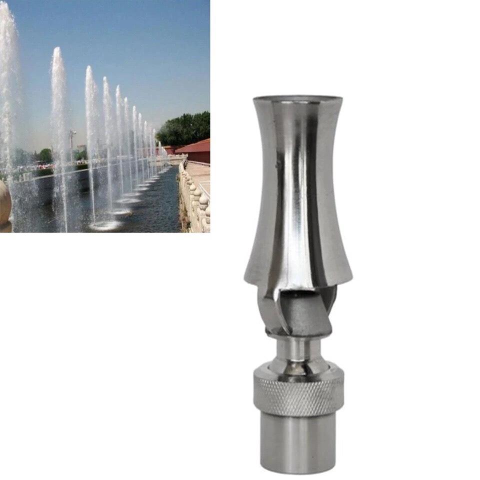 Đầu phun hình cây thông phi 21mm inox