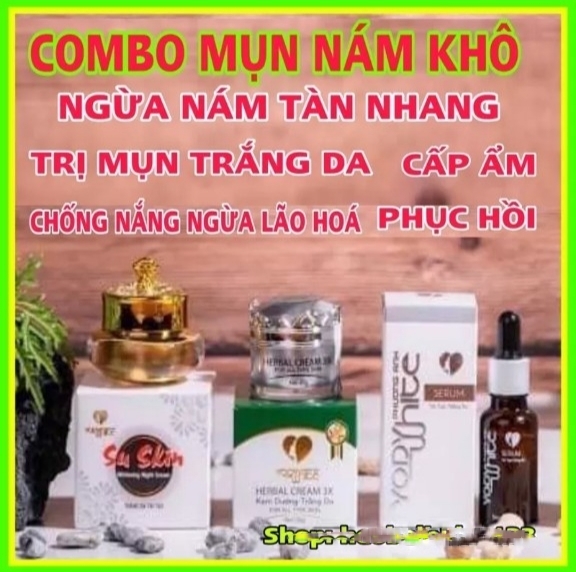 Combo mụn nám phương anh