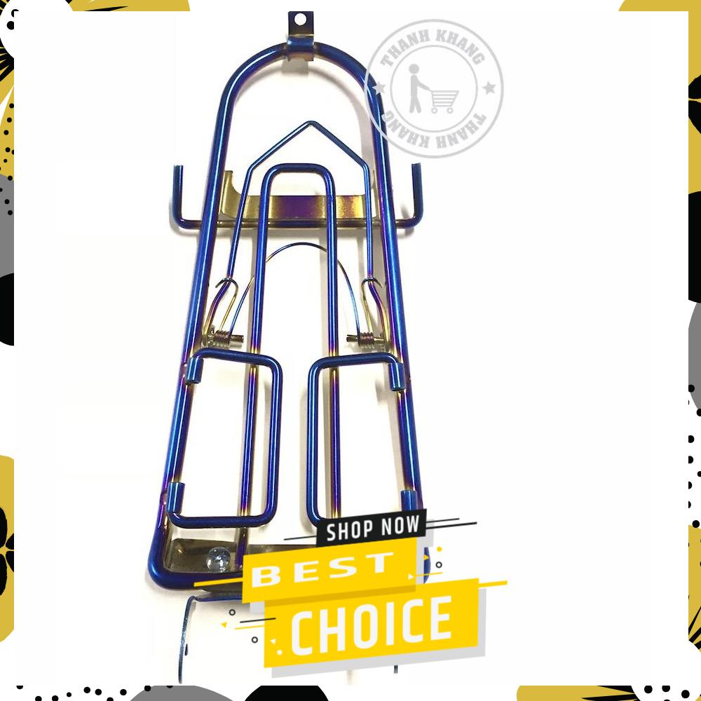 [HCM]Baga bửng EXCITER 150 inox 10 ly titan đầu tròn Thanh Khang 006000830 (Xanh dương)