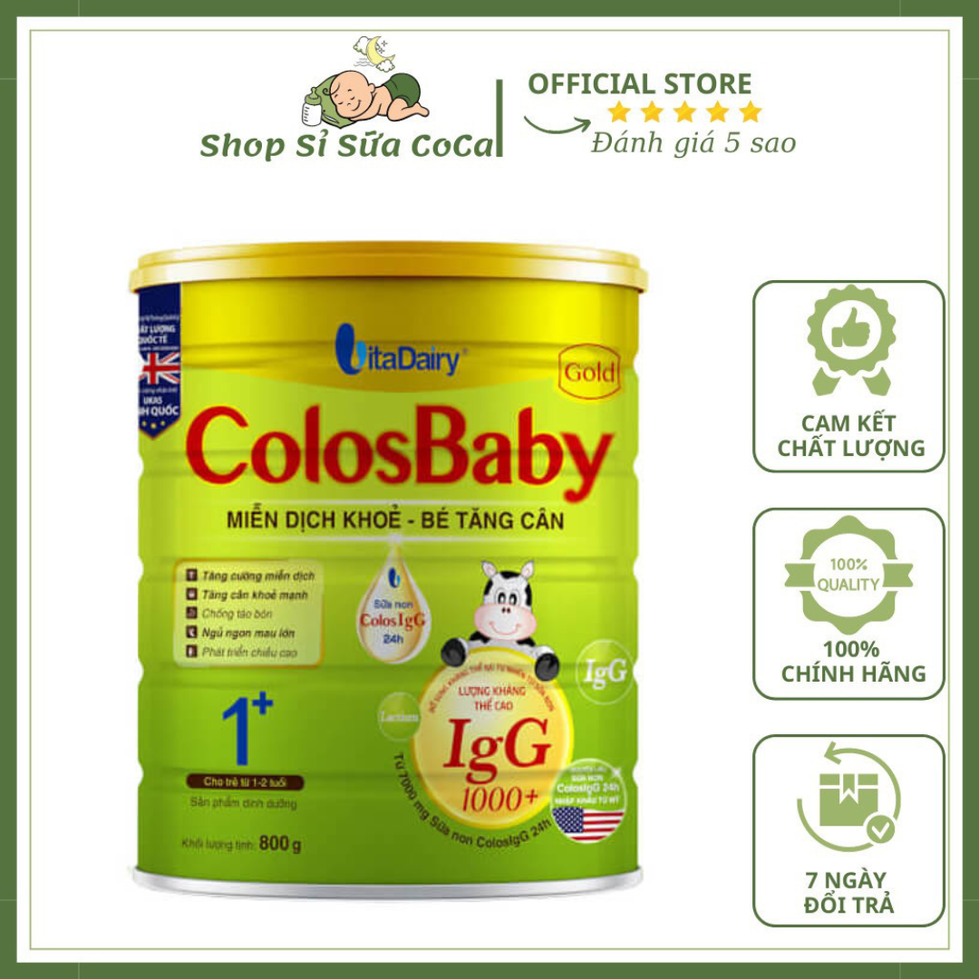 Sữa colosbaby gold 1+ 800gr