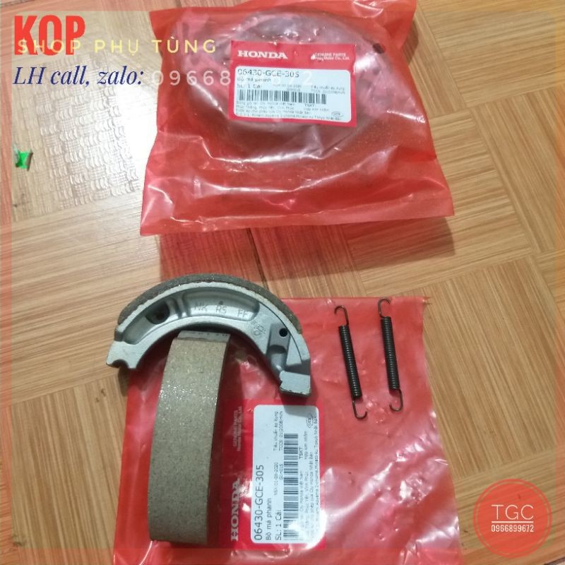 bố thắng xe máy honda ( giá 1 cặp má phanh) chính hãng honda (K.KOP-10%)