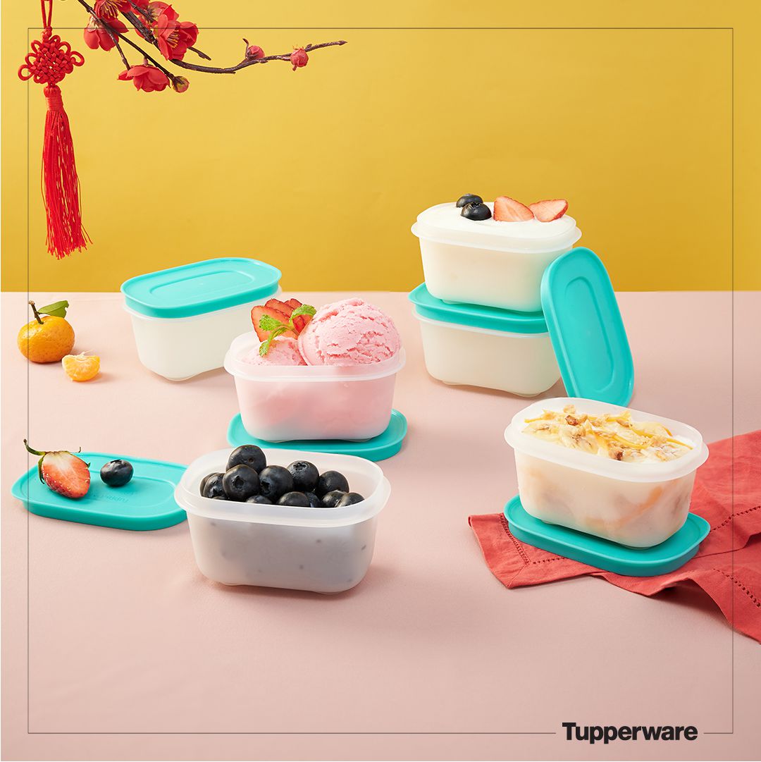 Hộp trữ đông gen II Tupperware 170ml - Tupperware chính hãng - vừa trữ đông vừa trữ mát
