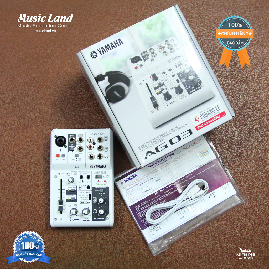 Mixer yamaha ag-03 – chính hãng