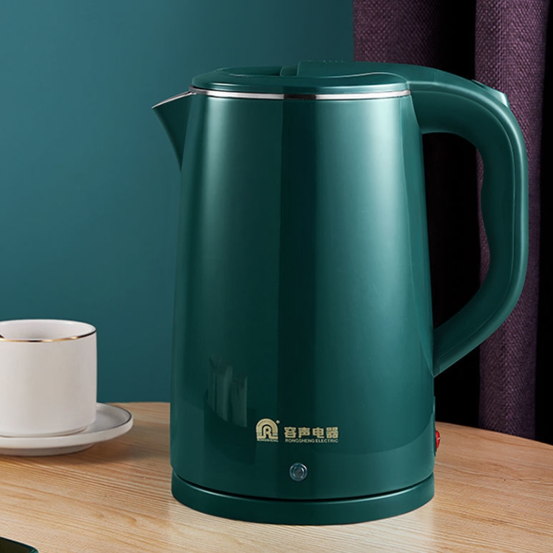 Bình Đun Siêu Tốc Ấm siêu tốc giữ nhiệt 2 lớp bình đun nước siêu tốc dung tích 1.8L công suất 1500W Chống nóng tự ngắt giữ nhiệt 24h