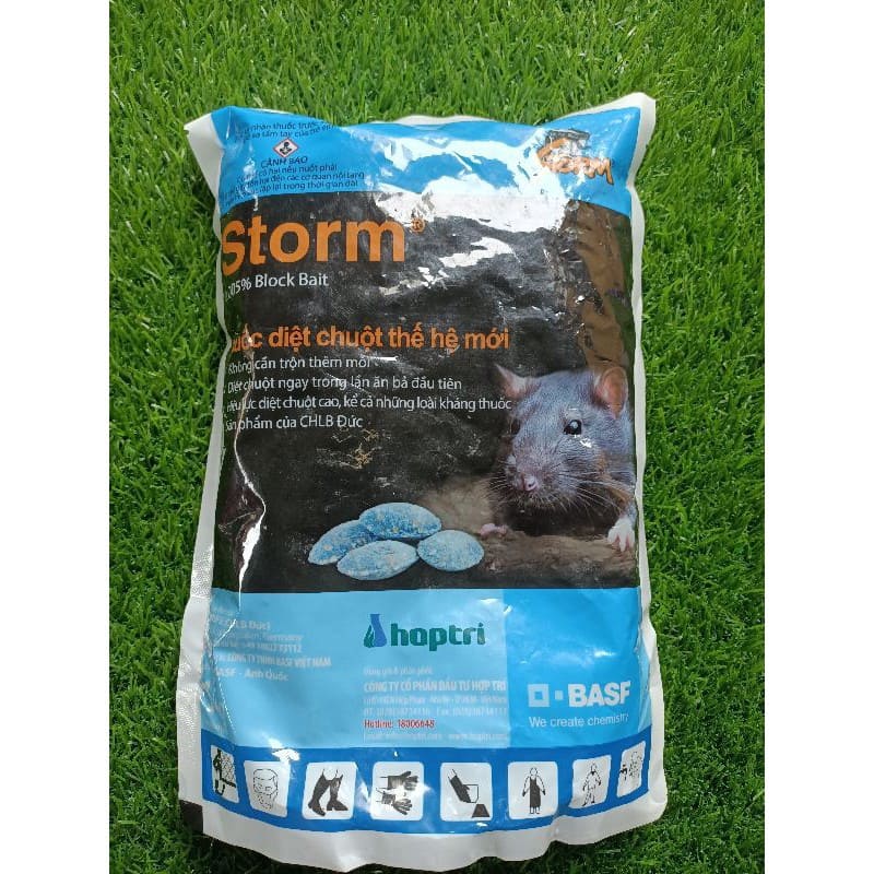 1 kg thuốc diệt chuột dạng viên Storm
