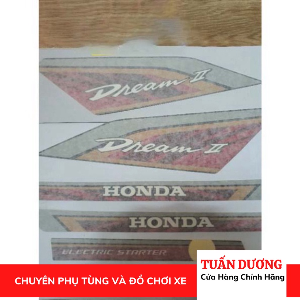 Tem xe DREAM thái , Tem hàng đẹp lắp được cả dream thái và dream việt các đời