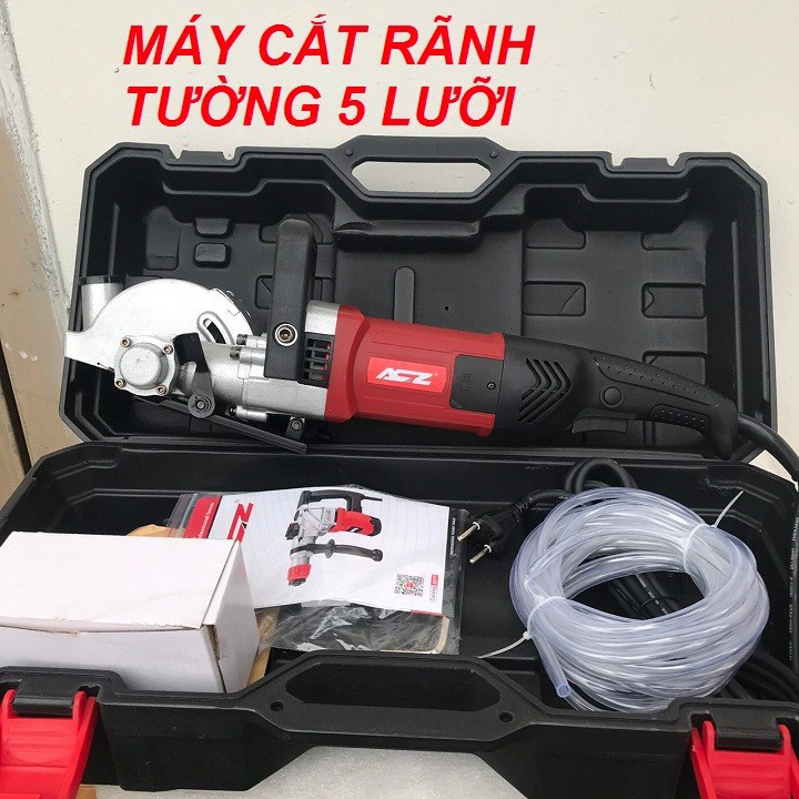 Máy cắt rãnh tường, máy cắt rãnh tường acz 5 lưỡi