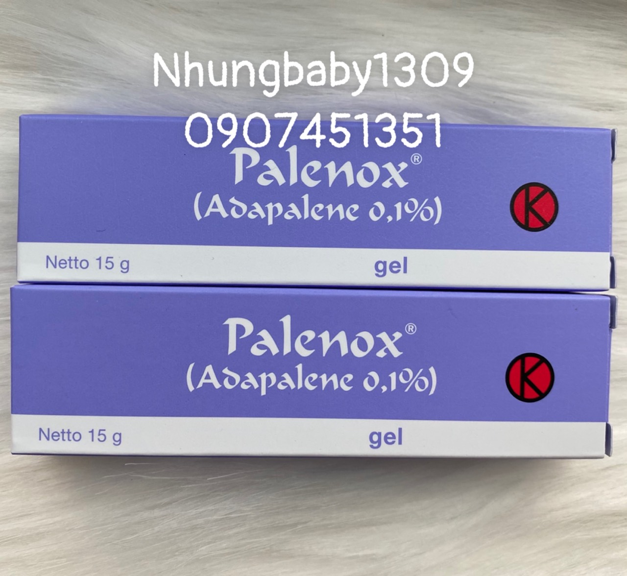 Kem Palenox Adapàlene Gel hỗ trợ giảm mụn