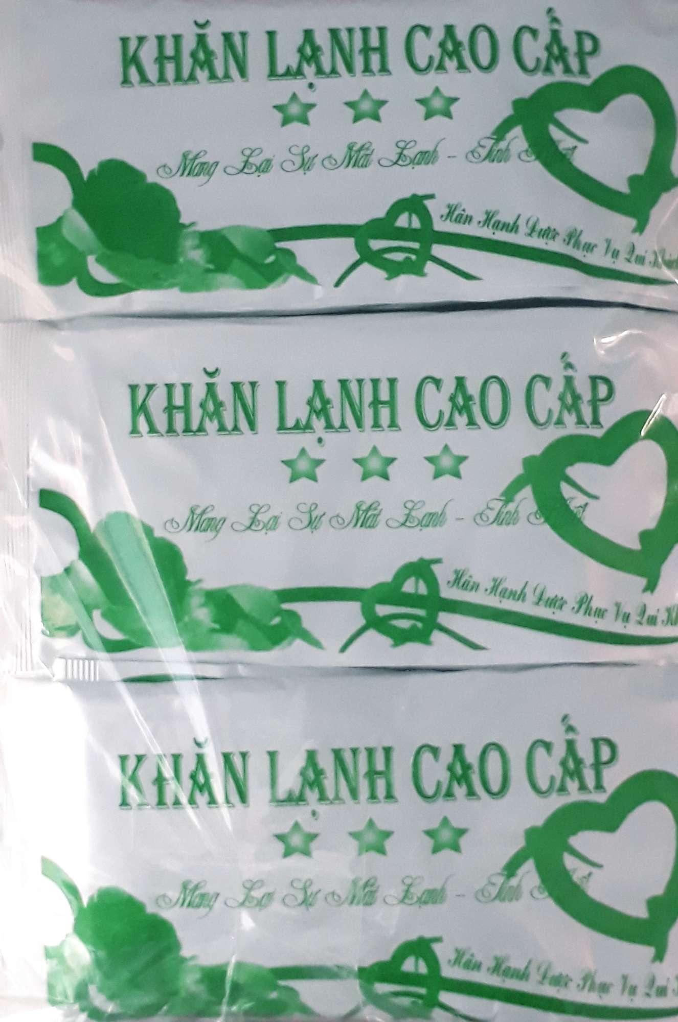 Combo 300 khăn lạnh cao cấp